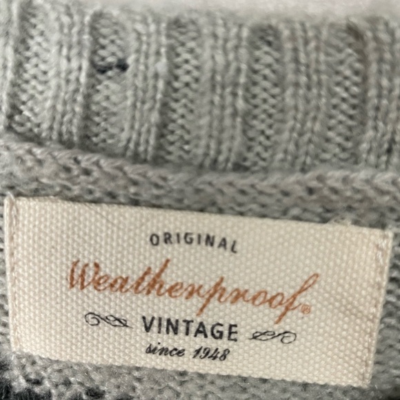 Weatherproof Vintage Nordic Fair Isle Ski Sweater Extra Large - Picture 4 of 9